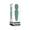 Evolved Rumble Wand Rechargeable Vibrating Mini Wand Silicone Green