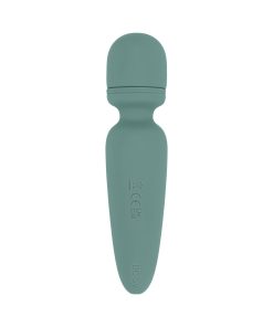 Evolved Rumble Wand Rechargeable Vibrating Mini Wand Silicone Green