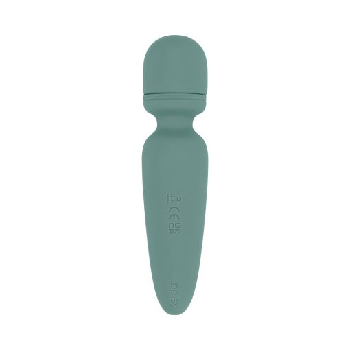 Evolved Rumble Wand Rechargeable Vibrating Mini Wand Silicone Green - Image 5