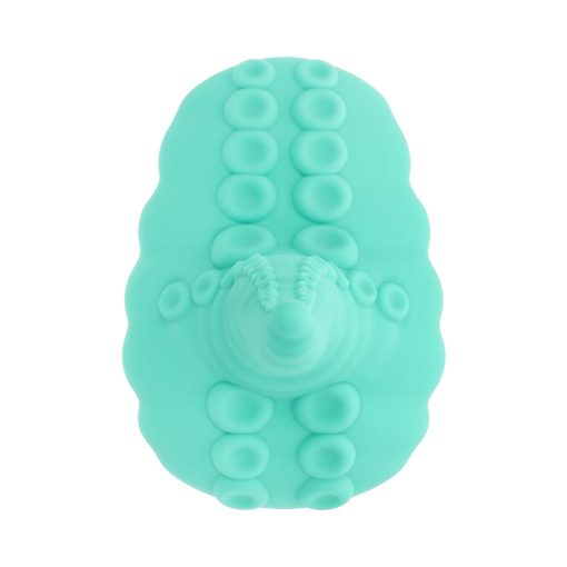 Evolved Tentacle Grinder Rechargeable Vibrating Grinding Silicone Teal - Image 3