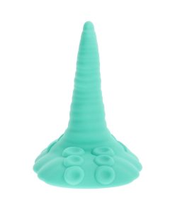 Evolved Tentacle Grinder Rechargeable Vibrating Grinding Silicone Teal