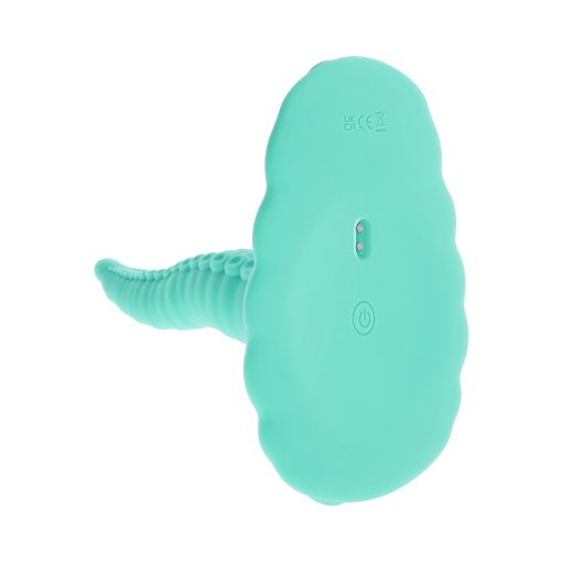Evolved Tentacle Grinder Rechargeable Vibrating Grinding Silicone Teal - Image 8