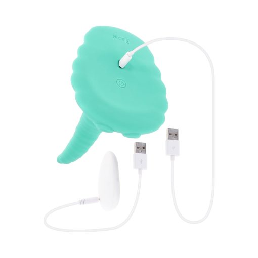 Evolved Tentacle Grinder Rechargeable Vibrating Grinding Silicone Teal - Image 11