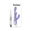 Playboy Nubbin Rubbin Dual Stimulator Vibe – Purple Silicone Rechargeable