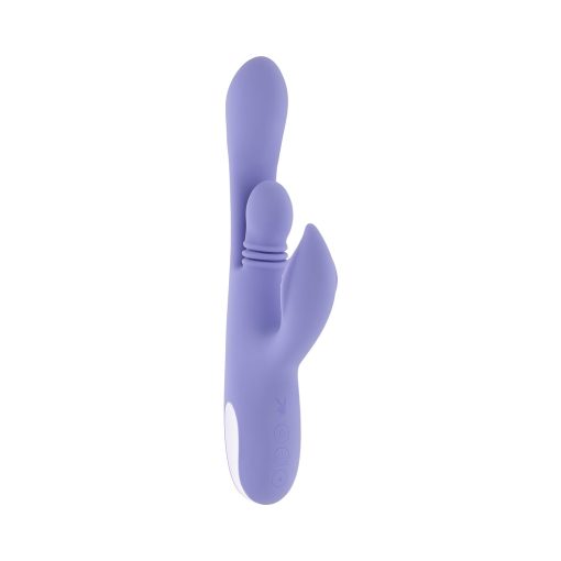 Playboy Nubbin Rubbin Dual Stimulator Vibe – Purple Silicone Rechargeable - Image 4