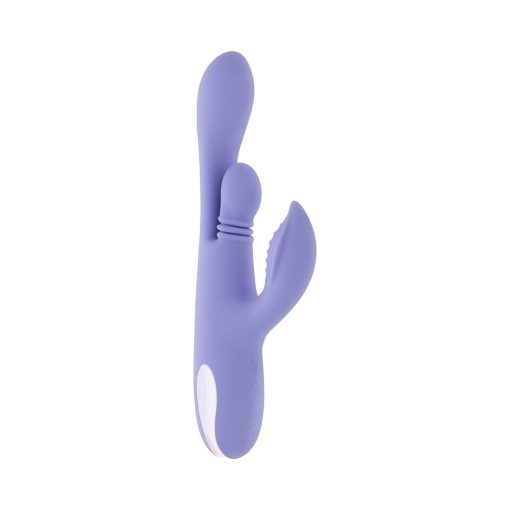 Playboy Nubbin Rubbin Dual Stimulator Vibe – Purple Silicone Rechargeable - Image 5