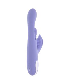 Playboy Nubbin Rubbin Dual Stimulator Vibe – Purple Silicone Rechargeable