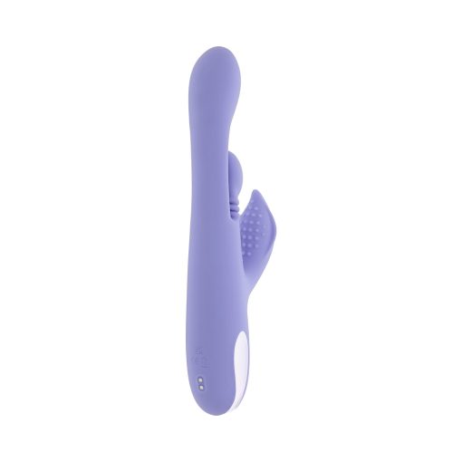 Playboy Nubbin Rubbin Dual Stimulator Vibe – Purple Silicone Rechargeable - Image 7