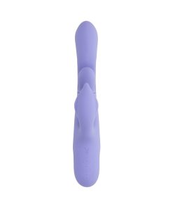 Playboy Nubbin Rubbin Dual Stimulator Vibe – Purple Silicone Rechargeable