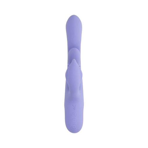 Playboy Nubbin Rubbin Dual Stimulator Vibe – Purple Silicone Rechargeable - Image 8