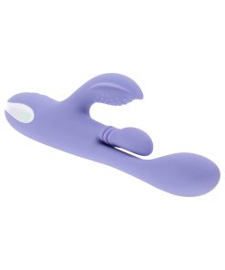 Playboy Nubbin Rubbin Dual Stimulator Vibe – Purple Silicone Rechargeable