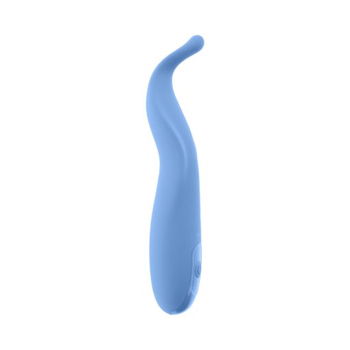 Selopa Tender Tickler Precision Vibrator – Blue Silicone Rechargeable - Image 5