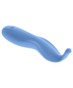 Selopa Tender Tickler Precision Vibrator – Blue Silicone Rechargeable