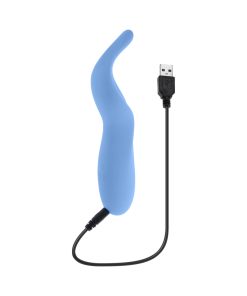 Selopa Tender Tickler Precision Vibrator – Blue Silicone Rechargeable