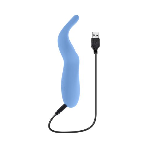 Selopa Tender Tickler Precision Vibrator – Blue Silicone Rechargeable - Image 8
