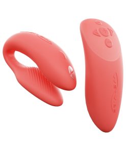 We-Vibe Chorus Couples Vibrator Crave Coral