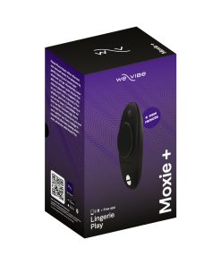 We-Vibe Moxie+ Satin Black – Wearable App-Controlled Clitoral Vibrator