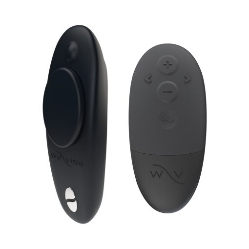 We-Vibe Moxie+ Satin Black – Wearable App-Controlled Clitoral Vibrator - Image 2