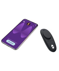 We-Vibe Moxie+ Satin Black – Wearable App-Controlled Clitoral Vibrator
