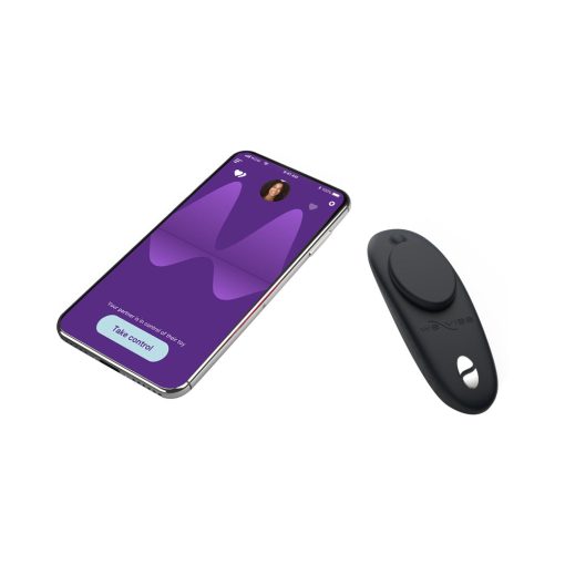 We-Vibe Moxie+ Satin Black – Wearable App-Controlled Clitoral Vibrator - Image 7