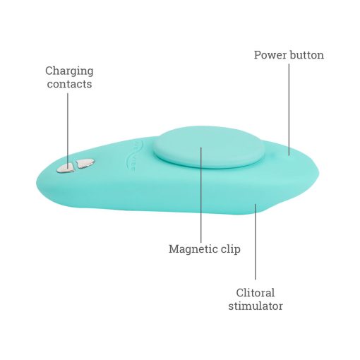 We-Vibe Moxie+ Satin Black – Wearable App-Controlled Clitoral Vibrator - Image 11