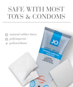 Jo H2O Jelly Water-Based Lubricant 4 Oz.