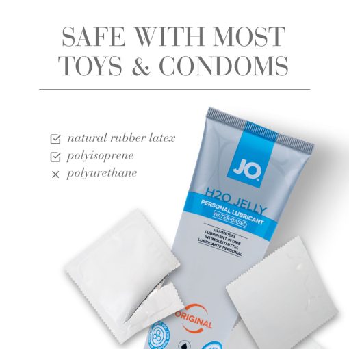 Jo H2O Jelly Water-Based Lubricant 4 Oz. - Image 3