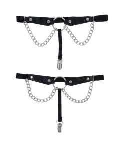 Sportsheets Sex & Mischief Chain Lace Garters