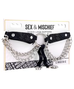 Sportsheets Sex & Mischief Chain Lace Garters