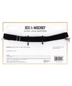 Sportsheets Sex & Mischief Chain Lace Garters