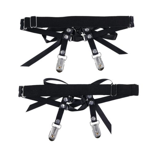 Sportsheets Sex & Mischief Laced Up Garters - Image 10