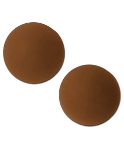 Pastease Halos Reusable Sticky Adhesive Silicone Nipple Cover Dark Small A-C Cup