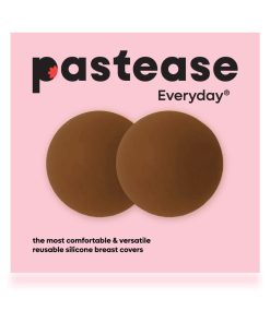Pastease Halos Reusable Sticky Adhesive Silicone Nipple Cover Dark Small A-C Cup