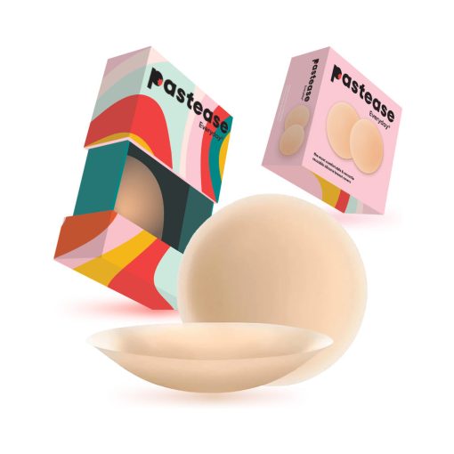 Pastease Halos Reusable Sticky Adhesive Silicone Nipple Cover Light Large D+ Cup - Image 5