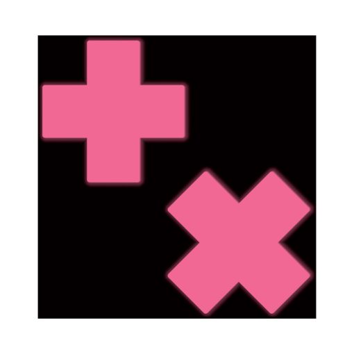 Pastease Plus X: Glow-In-The-Dark Neon Pink Cross Pasties Nipple Covers - Image 4