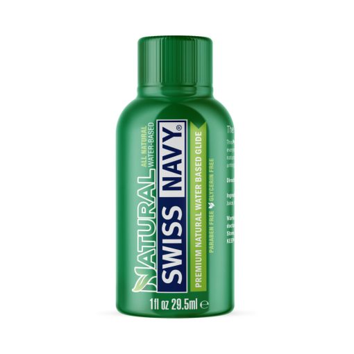 Swiss Navy Natural Lubricant 1 Oz. 50Ct Bowl