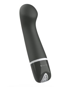 B Swish Bdesired Deluxe Curve Black – G-Spot Silicone Vibrator