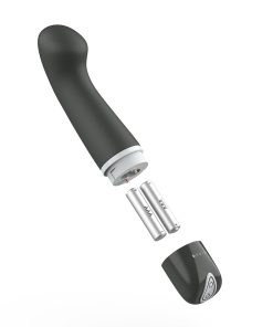 B Swish Bdesired Deluxe Curve Black – G-Spot Silicone Vibrator