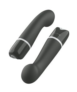 B Swish Bdesired Deluxe Curve Black – G-Spot Silicone Vibrator