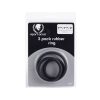 Spartacus Rubber Cock Ring (Set Of 3)