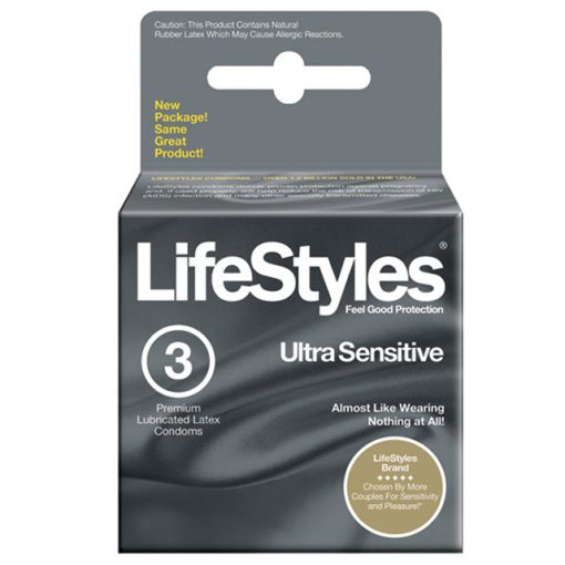 Lifestyles Ultra Sensative Condoms (3 Pack)