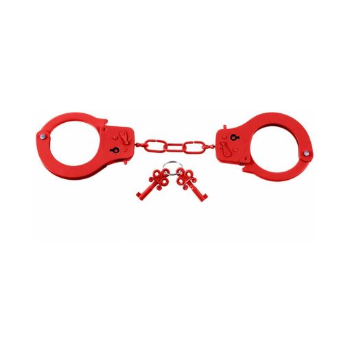 Fetish Fantasy Series Metal Designer Handcuffs Red - Image 2