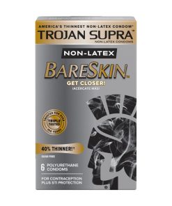 Trojan Supra Microsheer Polyurethane Condoms