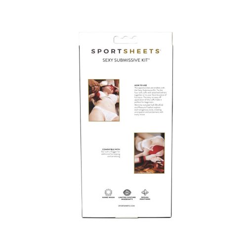 Sportsheets 6-Piece Sexy Submissive Kit Red - Image 3