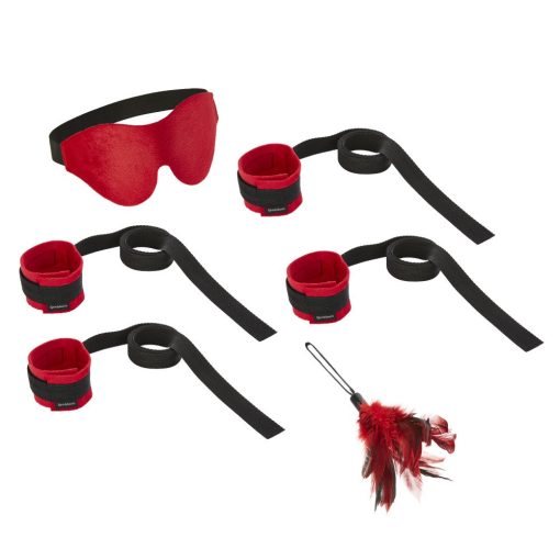Sportsheets 6-Piece Sexy Submissive Kit Red - Image 4