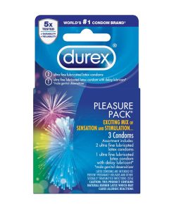 Durex Pleasure Pack (3 Pack)