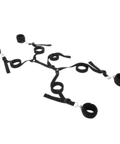 Sportsheets Under The Bed Restraint System Black