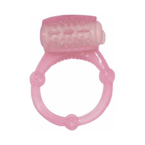 Humm Dinger Dual Vibrating Cock Ring (Purple) - Image 2