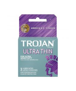 Trojan Ultra-Thin Lubricated Condoms