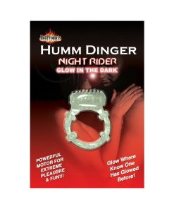 Humm Dinger Dual Vibrating Cockring (Glow)